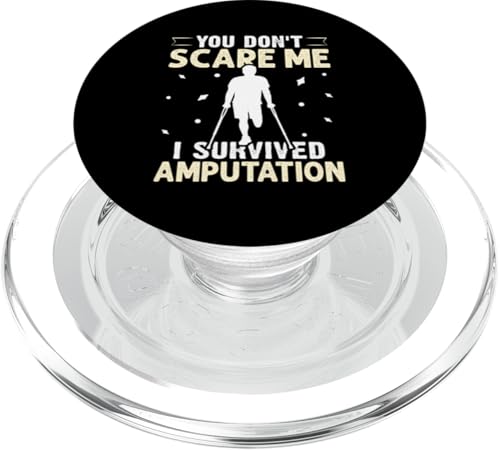 Amputation: Du machst mir keine Angst - Ich habe die Amputation überlebt PopSockets PopGrip für MagSafe Amputation: Du machst mir keine Angst - Ich habe die Amputation überlebt PopSockets PopGrip für MagSafe von Amputation Surgery Designs For An Amputee