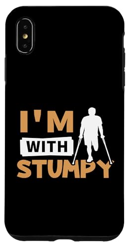 Amputation: Ich bin bei Stumpy Hülle für iPhone XS Max Amputation: Ich bin bei Stumpy Hülle für iPhone XS Max von Amputation Surgery Designs For An Amputee