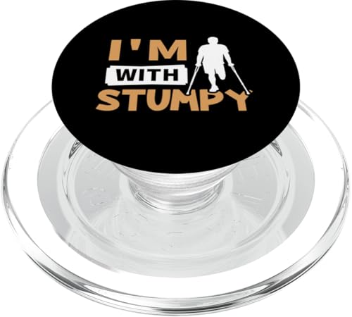 Amputation: Ich bin bei Stumpy PopSockets PopGrip für MagSafe Amputation: Ich bin bei Stumpy PopSockets PopGrip für MagSafe von Amputation Surgery Designs For An Amputee