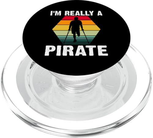 Amputation: Ich bin wirklich ein Pirat PopSockets PopGrip für MagSafe Amputation: Ich bin wirklich ein Pirat PopSockets PopGrip für MagSafe von Amputation Surgery Designs For An Amputee
