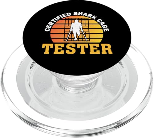 Amputation: Zertifizierter Shark Cage Tester PopSockets PopGrip für MagSafe Amputation: Zertifizierter Shark Cage Tester PopSockets PopGrip für MagSafe von Amputation Surgery Designs For An Amputee