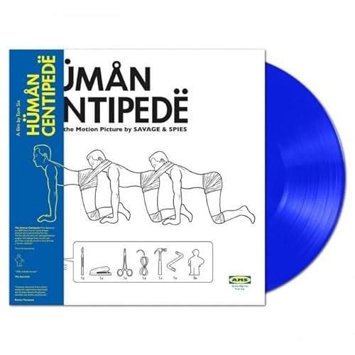 The Human Centipede (Original Soundtrack) [Limited Blue Colored Vinyl With Tattoo] [Vinyl LP] von Ams
