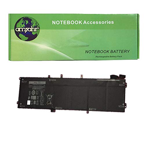 Amsahr DL05041C-02 Ersatz Batterie für Dell 05041C, XPS 15 2017 9560, Precision M5510, XPS 15-9560-D1745 (11.4V, 4649mAh, 97WH, 3-Cell) schwarz von Amsahr