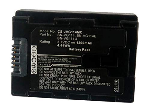Amsahr Digital Replacement Camera and Camcorder Battery for JVC BN-VG114, VG107, VG108 von Amsahr