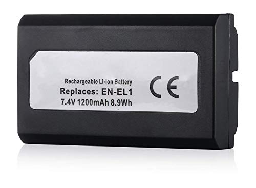 Amsahr Digital Replacement Camera and Camcorder Battery for Nikon EN-EL1, ENEL1, Coolpix Amsahr Digital Replacement Camera and Camcorder Battery for Nikon EN-EL1, ENEL1, Coolpix von Amsahr