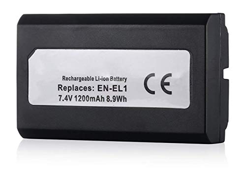 Amsahr Digital Replacement Camera and Camcorder Battery for Nikon EN-EL1, ENEL1, Coolpix von Amsahr