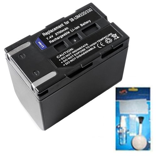 Amsahr Digital Replacement Camera and Camcorder Battery for Nikon ENEL12, Coolpix S9300 von Amsahr