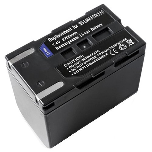 Amsahr Digital Replacement Camera and Camcorder Battery for Samsung SB-LSM320, SB-LSM160 von Amsahr