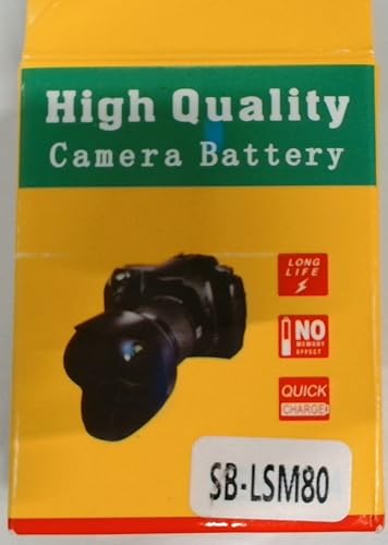 Amsahr Digital Replacement Camera and Camcorder Battery for Samsung SB-LSM80, SB-LSM160 von Amsahr