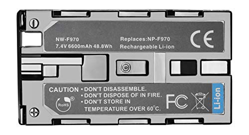 Amsahr Digital Replacement Camera and Camcorder Battery for Sony NP-F960, NP-F930, NP-F950 von Amsahr