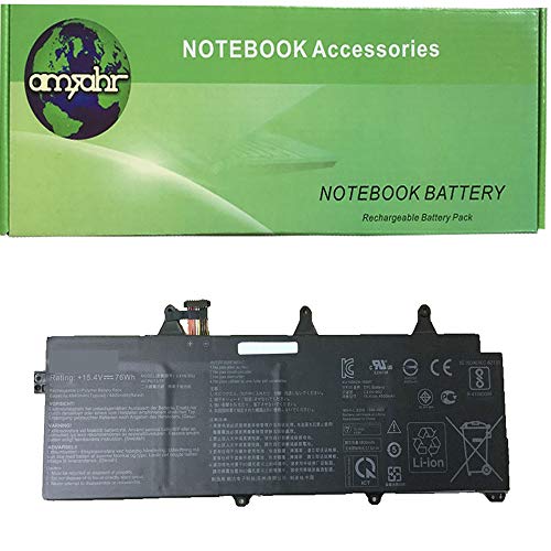 Amsahr Ersatz Laptop Batterie für Asus C41N1802, 0B200-03140100, ROG Zephyrus S GX701GX-EV404TC, ROG S GX735GX-EV004T von Amsahr