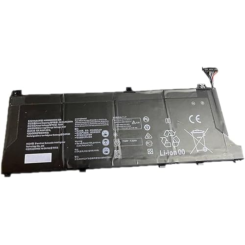 Amsahr Ersatz Laptop Batterie für Huawei HB4692Z9ECW-22A | Inklusive Mini Optical Mouse von Amsahr