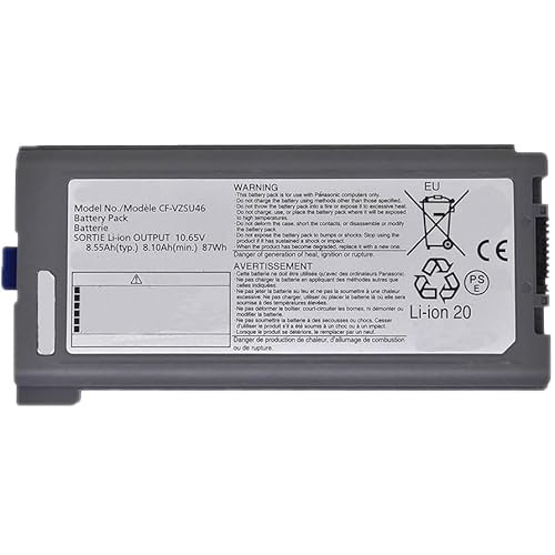 Amsahr Ersatz Laptop Batterie für Matsushita CF-46 | Inklusive Mini Optical Mouse von Amsahr