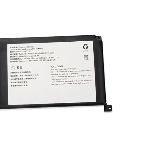 Amsahr Ersatz-Laptop-Batterie für Mechrevo LDW19050065, SSBS73, SWIN-GGRTTF01 | Inklusive Mini Optical Mouse von Amsahr