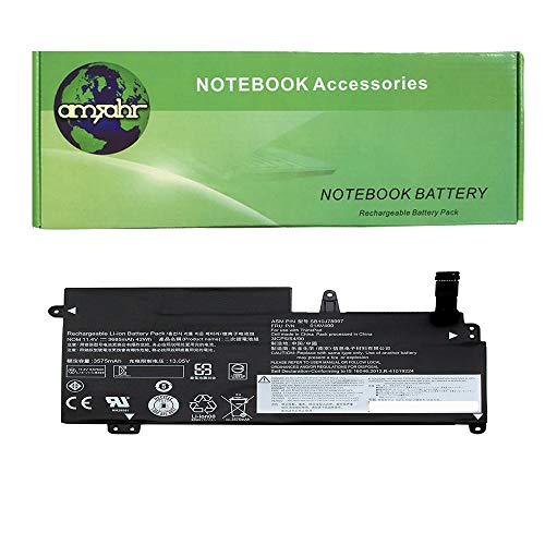 amsahr ASM SB10J78997-03 Ersatz Batterie für Lenovo, 3685 mAh, 11.4 Volts und 42 Wh Schwarz von Amsahr