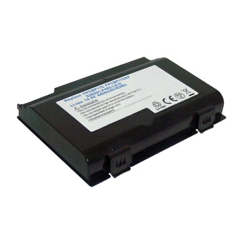 amsahr BP176-02 Ersatz Batterie für Fujitsu BP176, Celsius H250, LifeBook: E8410, E8420, A1220, A530, A6210 schwarz von Amsahr