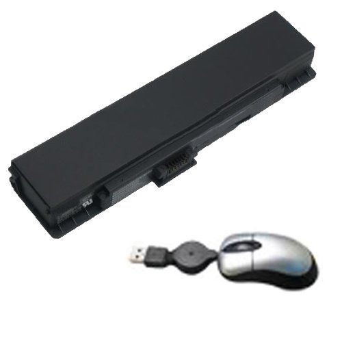 amsahr BPL7(Black)-05 Ersatz Batterie für Sony BPL7, VGN-G118CN, VGN-G118GN/B, VGN-G118GN/T - Umfassen Mini Optische Maus schwarz von Amsahr