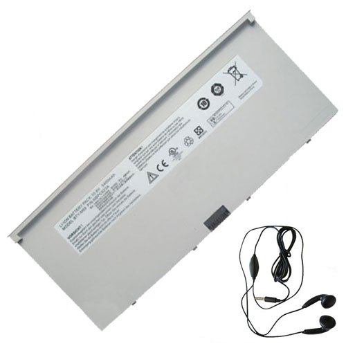 amsahr BTY-M69-03 Ersatz Batterie für MSI X-Slim (11.1V, 60Wh, 5400mAh) schwarz von Amsahr