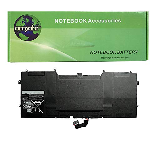 amsahr C4K9V-02 Ersatz Batterie für Dell C4K9V, XPS13- L321X, L322X, 3H76R, XPS 12 9Q33, XPS 13 9333 Schwarz von Amsahr