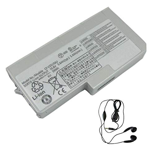 amsahr CFVZSU56U-03 Ersatz Batterie mit Stereo Ohrhörer Schwarz von Amsahr
