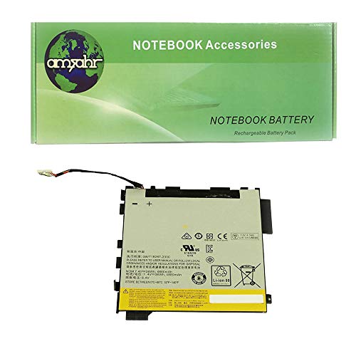 amsahr L13M2P23-05 Ersatz Batterie für Lenovo MIIX 211-TAB, 2ICP5/66/125, 121500233 - Includes Mini Optical Mouse Schwarz amsahr L13M2P23-05 Ersatz Batterie für Lenovo MIIX 211-TAB, 2ICP5/66/125, 121500233 - Includes Mini Optical Mouse Schwarz von Amsahr