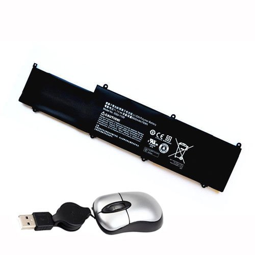 amsahr SQU-1109-05 Ersatz Batterie für VIZIO SQU-1109, CN15-A5 (11.1V, 6900mAh), Umfassen Mini Optische Maus schwarz von Amsahr