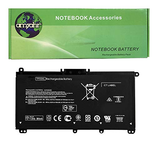 amsahr TF03XL-05 Ersatz Batterie für ASUS schwarz von Amsahr