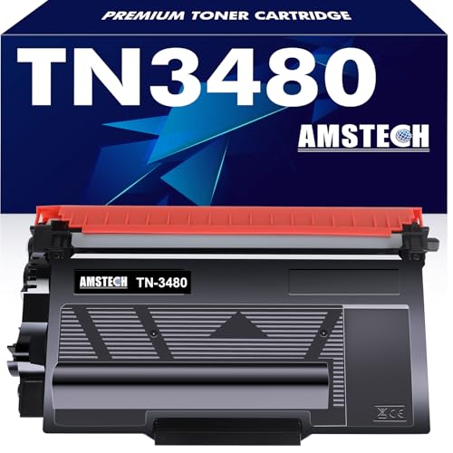 TN3480 TN-3480 Toner für Brother HL-L5100DN HL L5100DN MFC-L5750DW MFC-L5700DW HL-L5200DW HL-L6400DW DCP-L5500DN HL-L5000D DCP-L5600DN DCP-L5650DN HL-L6200DW TN 3480 3430 TN3430 TN-3430 (Schwarz) von Amstech