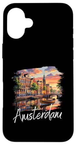 Amsterdam - Niederlande / Holland - Amsterdam Hülle für iPhone 16 Plus Amsterdam - Niederlande / Holland - Amsterdam Hülle für iPhone 16 Plus von Amsterdam Souvenirs Store