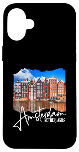 Amsterdam - Niederlande / Holland - Amsterdam Hülle für iPhone 16 Plus Amsterdam - Niederlande / Holland - Amsterdam Hülle für iPhone 16 Plus von Amsterdam Souvenirs Store