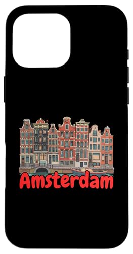 Amsterdam - Niederlande / Holland - Amsterdam Hülle für iPhone 16 Pro Max Amsterdam - Niederlande / Holland - Amsterdam Hülle für iPhone 16 Pro Max von Amsterdam Souvenirs Store