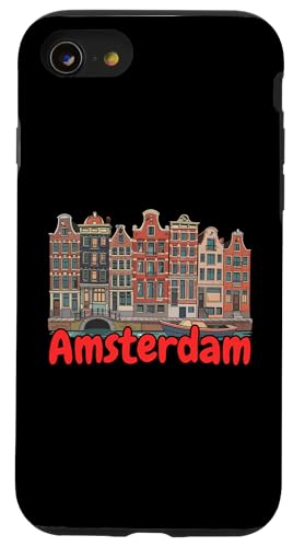 Amsterdam - Niederlande / Holland - Amsterdam Hülle für iPhone SE (2020) / 7 / 8 von Amsterdam Souvenirs Store