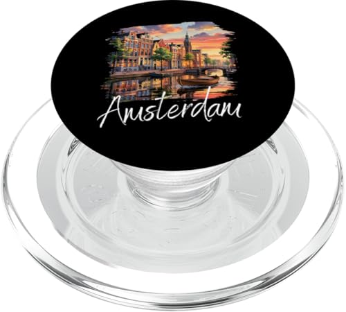 Amsterdam - Niederlande / Holland - Amsterdam PopSockets PopGrip für MagSafe Amsterdam - Niederlande / Holland - Amsterdam PopSockets PopGrip für MagSafe von Amsterdam Souvenirs Store