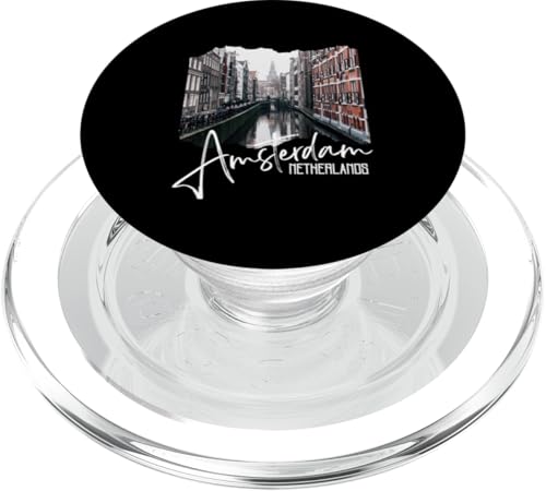Amsterdam - Niederlande / Holland - Amsterdam PopSockets PopGrip für MagSafe von Amsterdam Souvenirs Store