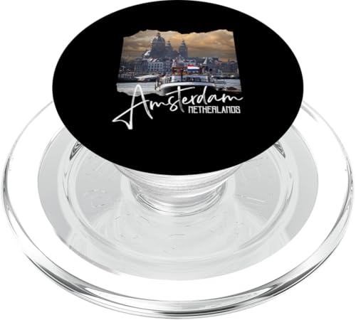 Amsterdam - Niederlande / Holland - Amsterdam PopSockets PopGrip für MagSafe von Amsterdam Souvenirs Store