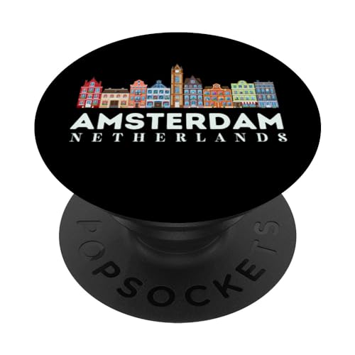 Amsterdam - Niederlande / Holland - Amsterdam PopSockets mit austauschbarem PopGrip von Amsterdam Souvenirs Store