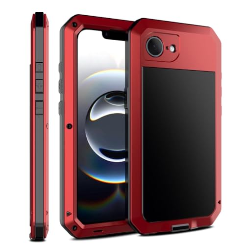 Amulent Schutzhülle für iPhone 16e, Metall, Gorilla, robust, stoßfest, robust, bequem, langlebig, Rot Amulent Schutzhülle für iPhone 16e, Metall, Gorilla, robust, stoßfest, robust, bequem, langlebig, Rot von Amulent
