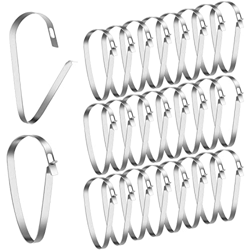 Amylove 30 Stück Edelstahl Schild Rider Clips zum Aufhängen, Metall Clip Real Estate Schild Clips für Immobilien, Fahrern, Pfosten, Open House Schilder, Schlicht, Silber Amylove 30 Stück Edelstahl Schild Rider Clips zum Aufhängen, Metall Clip Real Estate Schild Clips für Immobilien, Fahrern, Pfosten, Open House Schilder, Schlicht, Silber von Amylove