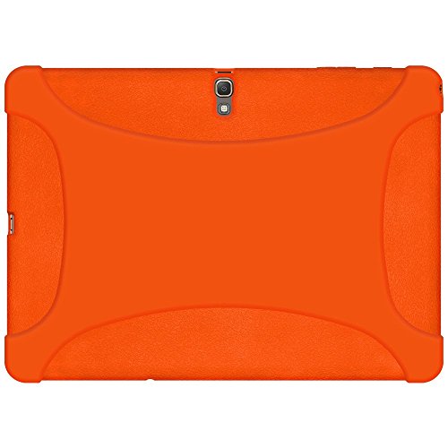 Amzer AMZ97217 Silikon-Schutzhülle für Samsung Galaxy Tab S 10.5, Orange von Amzer
