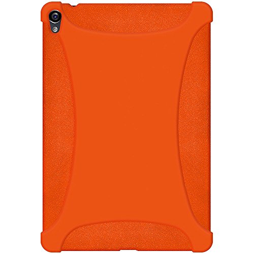 Amzer Exclusive Silicone Skin Jelly Case Cover for Google Nexus 9 - Orange von Amzer