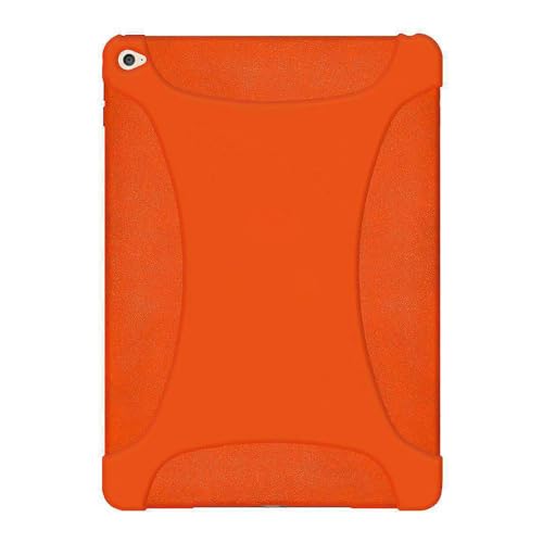Amzer Schutzhülle für Samsung Galaxy Tab A9+ (27,9 cm / 11 Zoll), stoßfest, robust, Silikon, Orange von Amzer