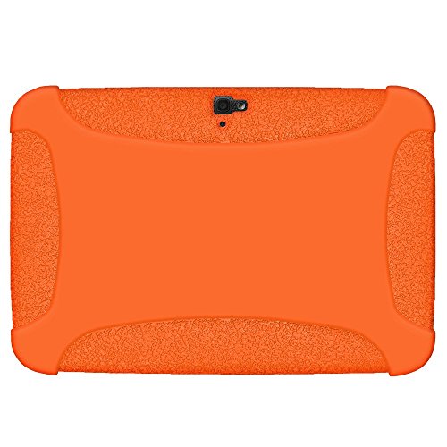 Amzer Silicone Jelly Skin Fit Case Cover for Google/Samsung Nexus 10 - Orange (AMZ95137) von Amzer