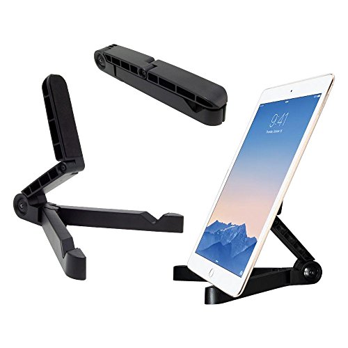 Amzer Ständer für Apple iPad, Dell Streak, Samsung Galaxy Tab und BlackBerry Playbook, Schwarz von Amzer