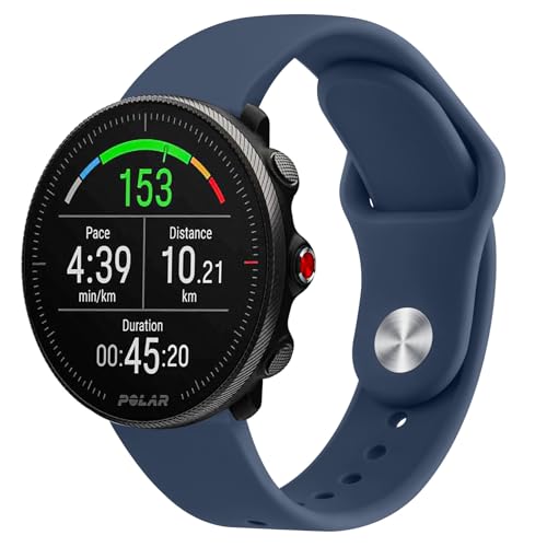Amzpas Armband für Polar Vantage M2 / M und Grit X Pro - 22mm Silikon Sportarmband für Damen und Herren - Wasserdicht - Kompatibel Mit Polar Grit X Pro Titan / Vantage V3 Amzpas Armband für Polar Vantage M2 / M und Grit X Pro - 22mm Silikon Sportarmband für Damen und Herren - Wasserdicht - Kompatibel Mit Polar Grit X Pro Titan / Vantage V3 von Amzpas
