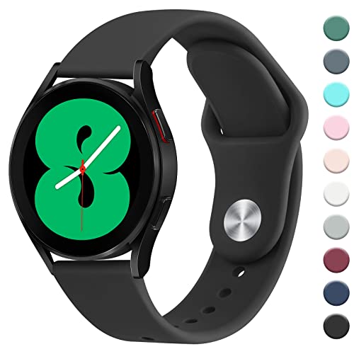 Amzpas Armband für Samsung Galaxy Watch 6/5/4 40mm 44mm / 5 Pro 45mm / 4 Classic 42mm 46mm / 6 Classic, 20mm Neues Silikon Ersatzarmband für Active 2 40mm 44mm Amzpas Armband für Samsung Galaxy Watch 6/5/4 40mm 44mm / 5 Pro 45mm / 4 Classic 42mm 46mm / 6 Classic, 20mm Neues Silikon Ersatzarmband für Active 2 40mm 44mm von Amzpas