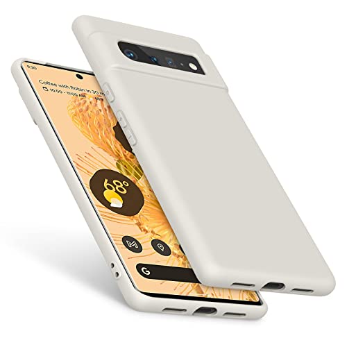 Amzpas TPU-Hülle für Google Pixel 6 Pro, langlebige, schützende stoßfeste Handyhülle, weiche kratzfeste Smartphone-Abdeckung für Damen und Herren, Weiß Amzpas TPU-Hülle für Google Pixel 6 Pro, langlebige, schützende stoßfeste Handyhülle, weiche kratzfeste Smartphone-Abdeckung für Damen und Herren, Weiß von Amzpas