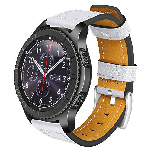 AISPORTS Kompatibel mit Huawei Watch 3/3 Pro Armband Leder für Herren, 22mm Schnellverschluss Uhrenarmband Weiches Armband Ersatzarmband für Huawei Watch GT3 46mm/GT2 46mm/GT2 Pro/GT 2e/GT Runner/GT von AnGolf