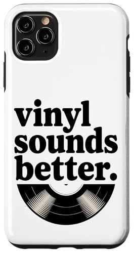 Vinyl klingt besser Hülle für iPhone 11 Pro Max Vinyl klingt besser Hülle für iPhone 11 Pro Max von Analog Soul Apparel