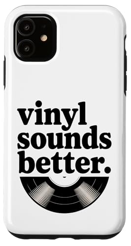 Vinyl klingt besser Hülle für iPhone 11 Vinyl klingt besser Hülle für iPhone 11 von Analog Soul Apparel