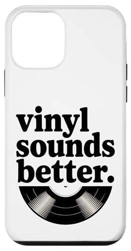Vinyl klingt besser Hülle für iPhone 12 mini Vinyl klingt besser Hülle für iPhone 12 mini von Analog Soul Apparel